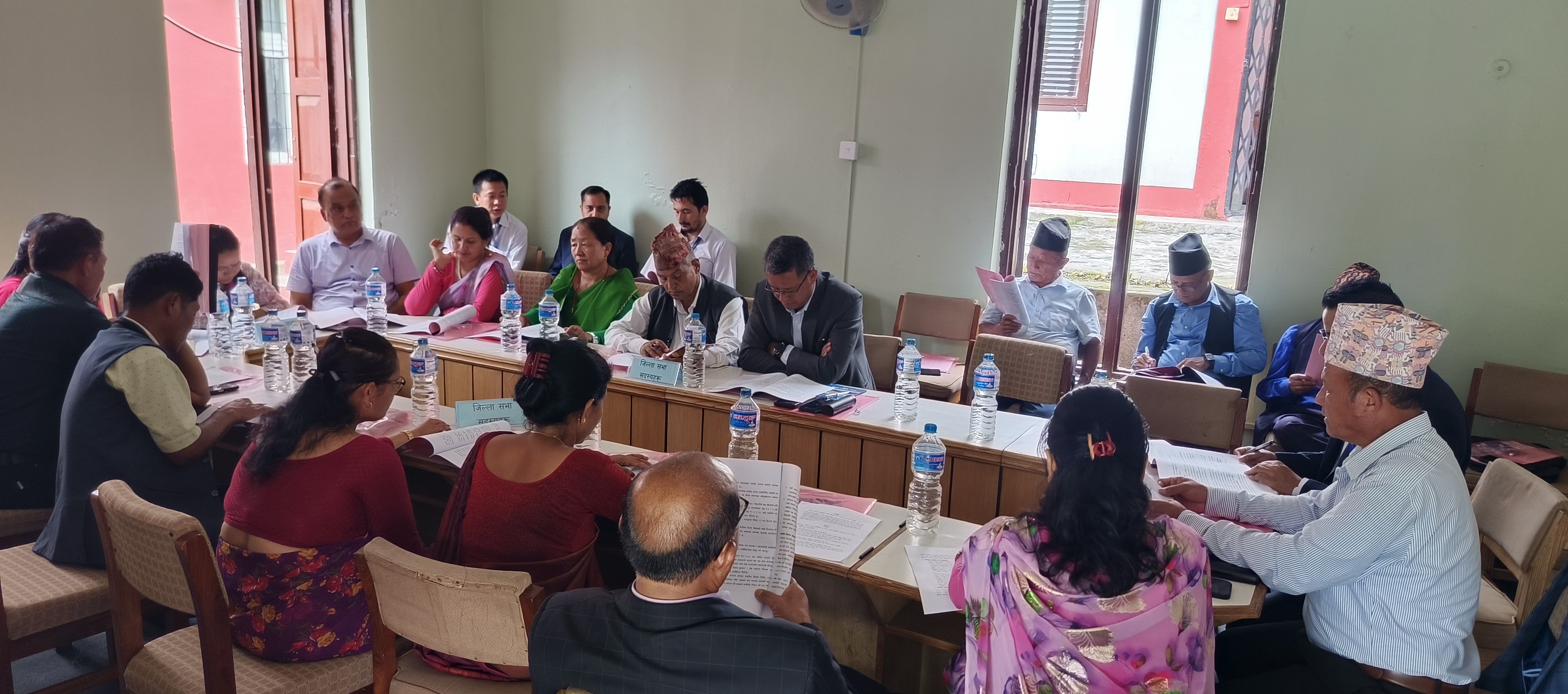 नवौँ जिल्ला सभा, २०८३ को फोटो फिचर
